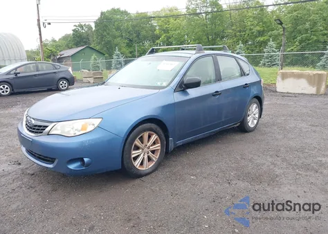 2008 Subaru Impreza 2.5I из США, поврежденный, VIN JF1GH61648H809758